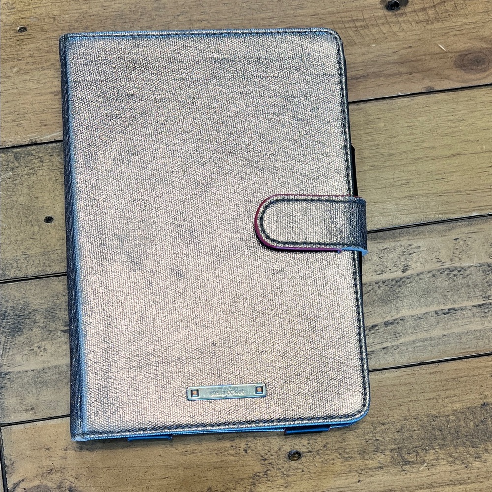 Tablet Folio Case - Rose Gold Tablet Cover with Magnetic Closure